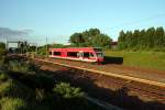 646 002 als RB54 nach Gesundbrunnen (Berlin Bornholmer Str, 12.05.2009).