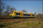 ODEG VT 650.60 / 650 060 als OE36 nach Frankfurt (Oder) am 14.11.2012 in Berlin Wuhlheide