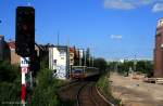  Okn  ist ein Fahrdienstleiterstellwerk vom Typ SuH 1912 für den S-Bahnverkehr (Berlin Ostkreuz, 13.06.2009)