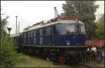 E 18 047 / 118 047 des Verkehrsmuseum Nürnberg beim Eisenbahnfest (gesehen 10.09.2011 beim 8. Berliner Eisenbahnfest Bw Schöneweide)