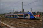 cantus 428 002 als R5 nach Fulda unterwegs (NVR-Nummer 94 80 0428 130-9 D-CAN, Eigentum Hamburger Hochbahn AG, gesehen Bebra 14.10.2010)