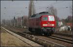 DB Schenker 233 321-9 solo Richtung Berlin unterwegs (gesehen Berlin-Karow 13.03.2011)