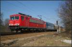 DB Schenker 155 224-9 mit PKPC Falns-Wagen (gesehen Berlin Wuhlheide 23.03.2012)