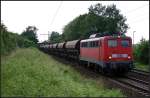 DB Schenker 140 850-9 und Tads-Wagen (gesehen Lehrte-Ahlten b.