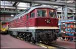 DGT 232 550-4 in der großen Halle des Werks (135 Jahre Werk Cottbus, Cottbus 19.09.2009)