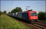 LOCON 482 044-5 und Containerzug Richtung Lehrte (Eigentum SBB Cargo, angemietet seit 05/2010, gesehen Lehrte-Ahlten b.