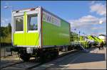 D-SGL 109_3780 4542 246-6 Sgs des Herstellers Oberpfälzische Waggon-Service GmbH (OWS), der auf der InnoTrans 2014 in Berlin ausgestellt war.