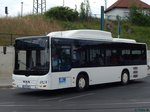 MAN Lion's City CNG von Busreisen Homann aus Deutschland in Frankfurt.