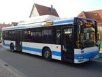 MAN Niederflurbus 2. Generation CNG der Harzer Verkehrsbetriebe in Wernigerode.