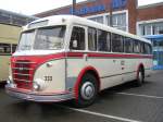 Omnibus H 6 B/L, Nr 233, aus der Hansestadt Rostock (HRO) anllich 130 Jahre Strba in Rostock [27.08.2011]