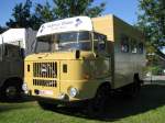 Lkw W 50 L mit Kastenaufbau fr den Personentransport im lndlichen Bereich der DDR bestimmt, aus dem Landkreis Nordwestmecklenbu7rg (NWM) beim 7.