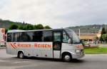 IVECO DAILY Midibus von Rieder Reisen aus sterreich am 18.Mai 2014 in Krems unterwegs.