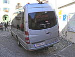 Heckpartie eines Mercedes-Benz Sprinter 519 CDI in Ardez am 12.