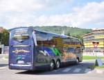 Irisbus Magelys von Datzinger Reisen aus Niedersterreich am 22.August 2014 in Krems.