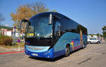 Irisbus Magelys Pro von der Vetter Touristik aus der BRD in Krems.