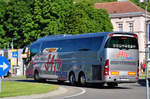 MAN Irizar von Sato Tours aus Spanien in Krems unterwegs.