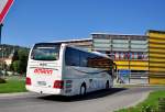 MAN Lions Coach von Amann aus sterreich am 8.Sept.2014 in Krems unerwegs.