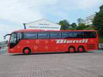 MAN Lion's Coach von Biendl aus Deutschland im Stadthafen Sassnitz.