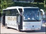 Mercedes Atego Prestige von Gold Line aus Polen im Stadthafen Sassnitz.