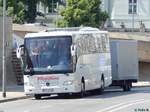 Mercedes Tourismo von Altmhltaler Busreisen aus Deutschland mit Hnger in Potsdam.