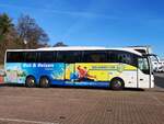 Mercedes Tourismo von SH Bus & Reisen GmbH Schwerin aus Deutschland im Stadthafen Sassnitz.