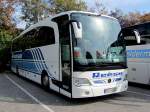 MERCEDES BENZ TRAVEGO von BEESE aus Deutschland im August 2013 in Krems.