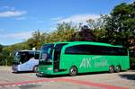 Mercedes Travego von AK Touristik aus der BRD in Krems gesehen.