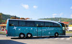 Mercedes Travego von Schrnig Reisen aus der BRD in Krems.