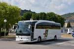 Mercedes Travego von Eichberger Reisen aus der BRD 06/2017 in Krems.