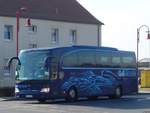 Mercedes Travego von GFB-Reisen aus Deutschland in Bergen.