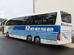 Mercedes Travego von Reese Reisen aus Deutschland in Sassnitz.