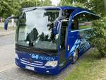 Mercedes Travego von GFB-Reisen aus Deutschland in Malchow.