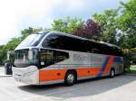 NEOPLAN CITYLINER von BUML Reisen/Deutschland am 7.6.2013 in Krems an der Donau gesehen.