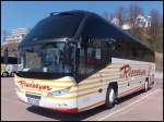 Neoplan Cityliner von Der Riesebyer aus Deutschland im Stadthafen Sassnitz.