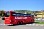 Neoplan Cityliner von Biendl Reisen aus der BRD am 8.Sept.2014 in Krems gesehen.