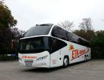 Neoplan Cityliner von ETK Reisen aus der BRD am 10.10.2014 in Krems.