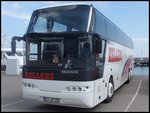 Neoplan Cityliner von Kellers aus Deutschland im Stadthafen Sassnitz.