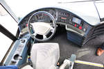 Cockpit des Neoplan Cityliner von Global Travel Hungary in Krems gesehen.