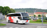 Neoplan Cityliner von Global Travel Hungary in Krems gesehen.