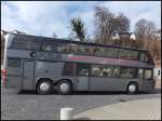 Neoplan Skyliner von Ostseeperle aus Deutschland in Sassnitz.