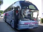 Neoplan Starliner von Hber-Reisen aus Deutschland in Sassnitz.