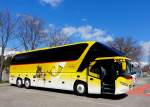 NEOPLAN STARLINER der schweizerischen POST am 13.April 2013 in Krems an der Donau.