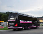 Neoplan Starliner von Nussbaum Reisen aus der BRD in Krems gesehen.