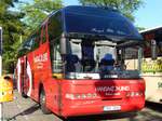 Neoplan Starliner von Hansa Bussiliinid AS aus Estland in Berlin.