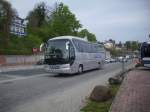 Neoplan Tourliner von Blter aus Deutschland im Stadthafen Sassnitz.