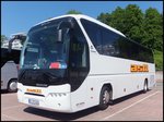 Neoplan Tourliner von Astl aus Deutschland im Stadthafen Sassnitz.