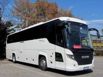 Scania Tourig-Higer aus der CZ in Krems gesehen.