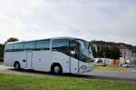 Ungarischer SCANIA Reisebus am 19.9.2012 in Krems an der Donau unterwegs.