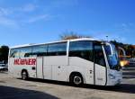 SCANIA IRIZAR von HBNER Reisen aus Deutschland am 5.10.2012 in Krems an der Donau gesehen.