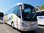 Scania Irizar von Brunner Reisen aus sterreich in Krems unterwegs.